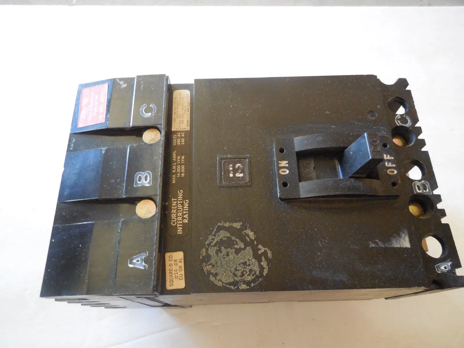 SQUARE D FA-34020 CIRCUIT BREAKER FA34020