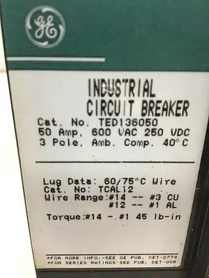 USED GE TED136050