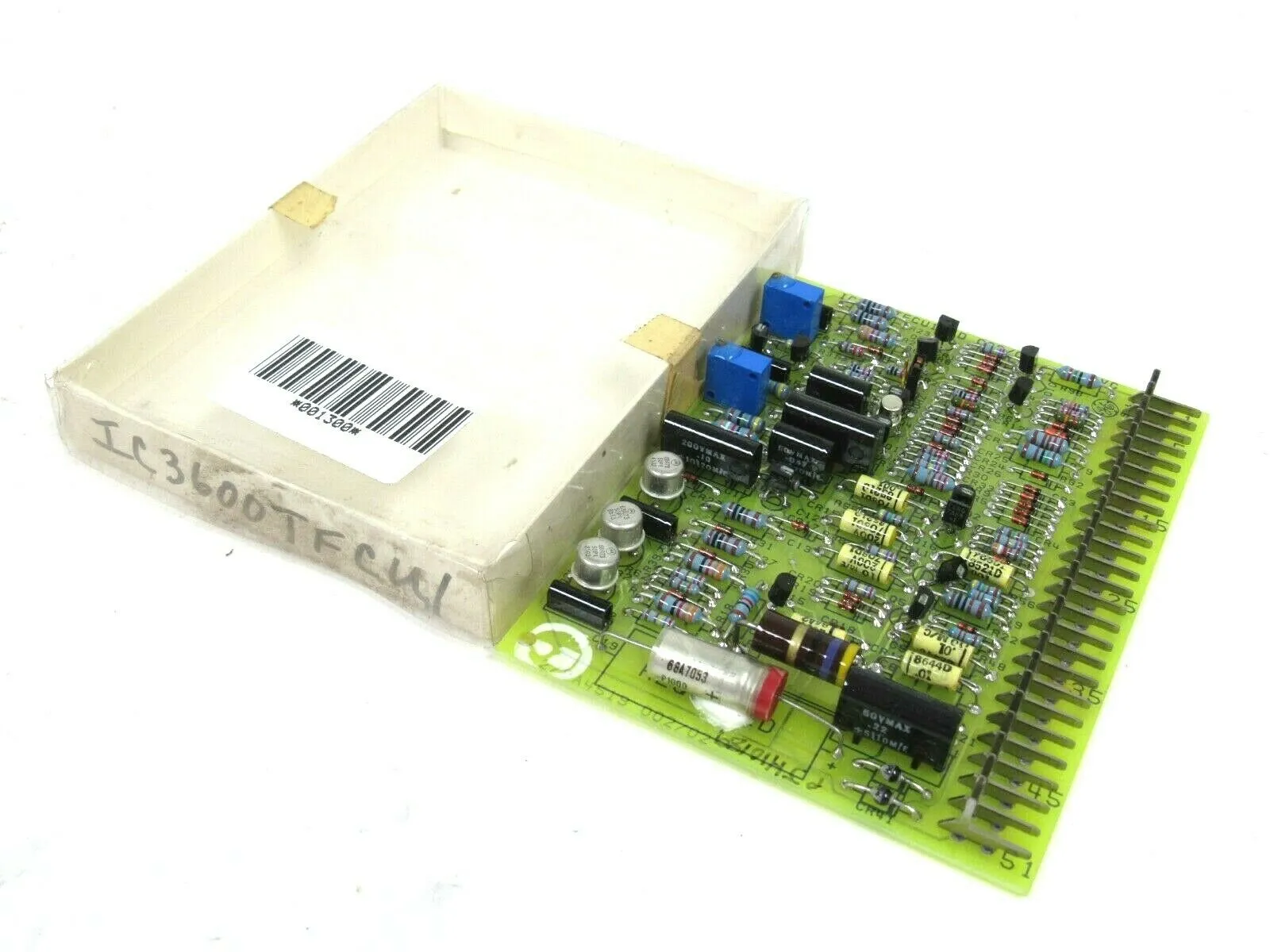 NEW GENERAL ELECTRIC FANUC IC3600TFCU1E1D FIRE ALARM CIRCUIT BOARD