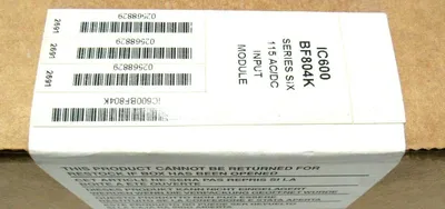 NEW SEALED GE FANUC IC600BF804K INPUT MODULE