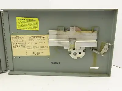 General Electric THP361 Fusible Panelboard Disconnect Switch QMR 30A 600V 3 Pole