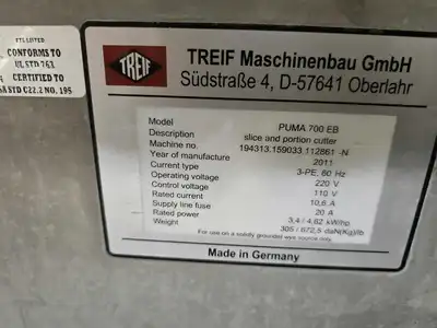 USED TREIF CE-700-EB