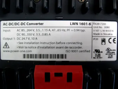 USED Power-One LWN-1601-6