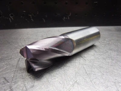 CTMI 1" Carbide Endmill 4 Flute 1 x 1 4F .030 Crnr Rad TIALN (LOC2738C)