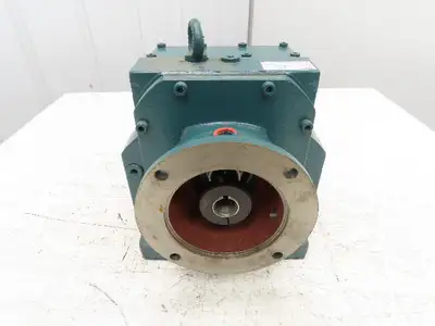 Dodge Quantis HB683CN140TC In-Line Helical Gearbox 114.78:1 Reducer 1.7Hp 15rpm