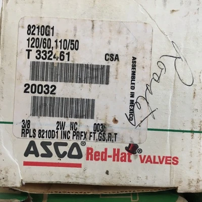 NEW ASCO 8210G1 099257-001-D* 238610-032-D*