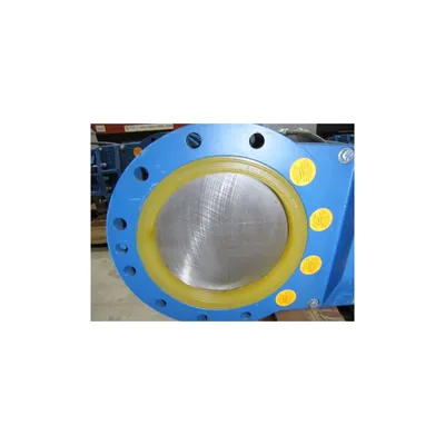10" diameter NEWCON Knife Gate Slurry Valve with resilient seat [Unused!]