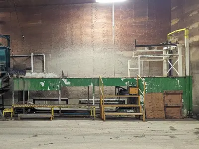Pumpkin Squash Inspection & Cleaning Line