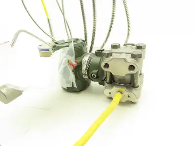 Yokagawa EJA-430A DPHarp Transmitter with Wika Pressure Transducer 430PSI 24VDC
