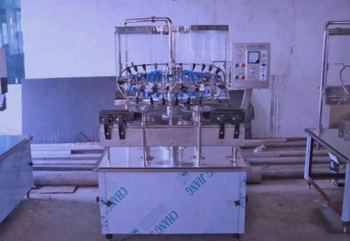 Washer, Bottle Rinser, 304 Stainless Steel, Rotary Inverting 16 Valve, 2000 BPH, #5991765