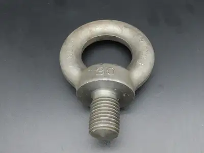 SWL 1.5T M30 x 3.5 Metric Shoulder Eye Bolt 45mm Shank NC-04  Lot of 3
