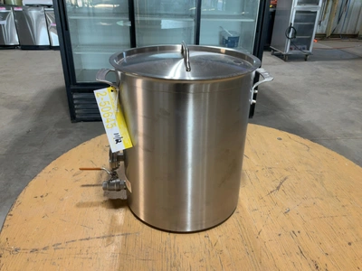 Used ANVIL 10 GALLON STAINLESS STEEL BREW KETTLE Brewing Equipment Michigan US | Miedema Asset Management Group #1580076