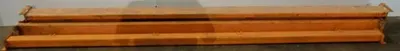 QTY. 5. PALLET BEAMS 108" X 4 &frac14;" ORANGE L B...