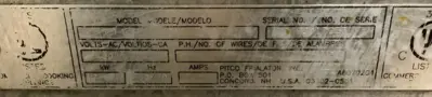 152-0799 Pitco SE14-S 3 Bank Fryer-Missing Filtration Parts