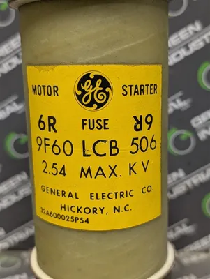 General Electric EJ-2D 9F60LCB506 Motor Starter Fuse Curve 6R 580A Used