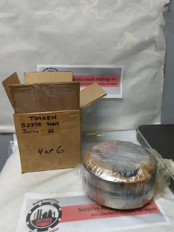 New | in-Stock TIMKEN 52375-90219 Bearings | Surplus Asset Holdings #1197377
