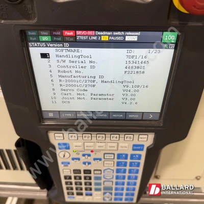 FANUC R-2000iC/270F Robot System w/ R30iB Plus Controller