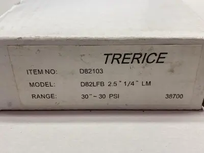 New | in-Stock TRERICE D82103 Vacuum Gauges / Controllers Ohio US | Surplus Asset Holdings #1365576
