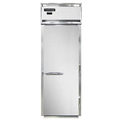 Continental DL1WI-SA-E Full Height Insulated Roll In Heated Cabinet W/ (1) Rack Capacity, 208-230v/1ph