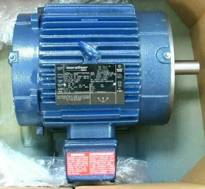 NEW MARATHON 184TTTS6576 MOTOR 2HP 460V 1170RPM 184T 1-1/8" UVJ184TTTS6576DSL