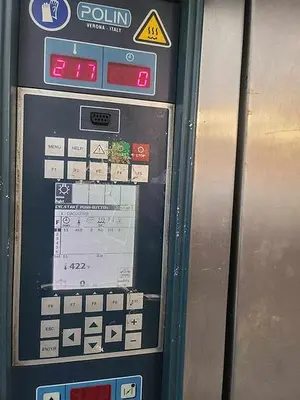 Polin Double Rack oven Gas