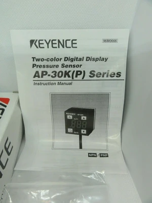 KEYENCE AP-33KP 2-Color Digital Display Pressure Sensor