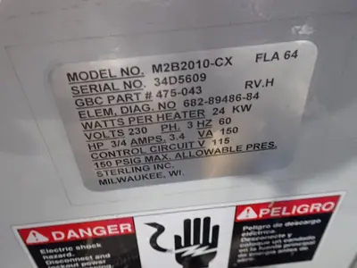 USED 2004 (GBC) GENERAL BINDING CORPORATION VOY3029