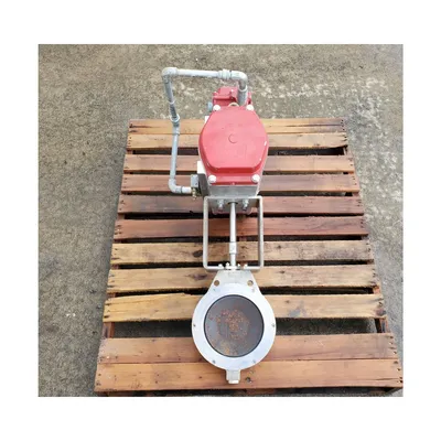 Used 8" Bray Series 50 Butterfly Valve with actuator