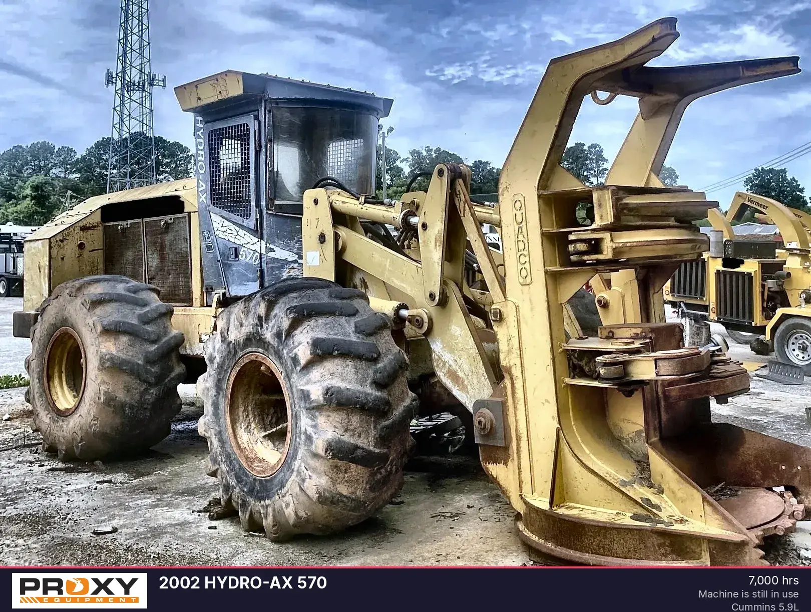 Used 2002 HYDRO-AX 570 Feller Bunchers Georgia US | Proxy Equipment #1385135