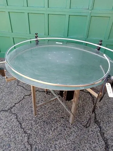 Used AGER TANK & EQUIPMENT 48 INCH ACCUMULATION DISK Accumulation Tables Oregon US | Ager Tank & Equipment Co. #1228528