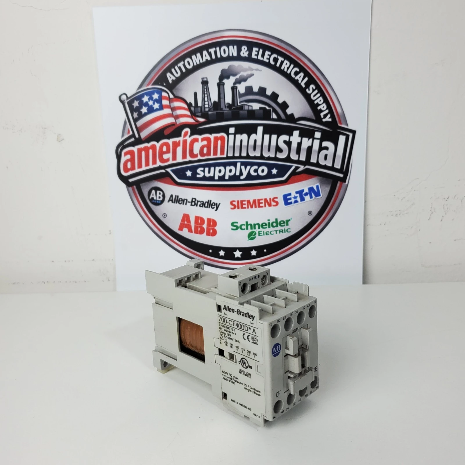 Used Allen-Bradley ["700-CF400D", "700CF400D"] Relays & Switches California US | American Industrial Supply Co. #1377052