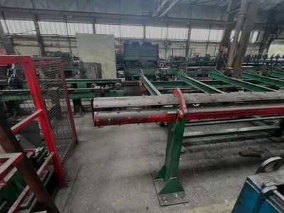 Used SAMUEL PLATT 20 TON SINGLE PULL DRAWBENCH & STRAIGHTENING LINE (14726) Draw Benches Connecticut US | Machinery International LLC #1558099