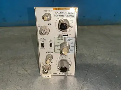 Used TEKTRONIX 7A26 Oscilloscope Accessories Ohio US | HGR 24 #1463372