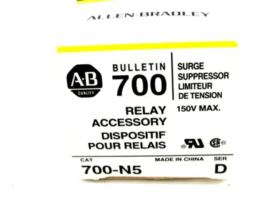 NEW ALLEN BRADLEY 700-N5 SURGE SUPPRESSOR SERIES D