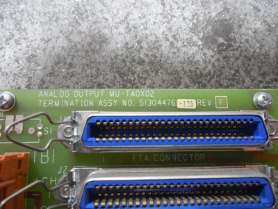 Honeywell MU-TAOX02 Analog Output Termination Board 51304476-125 Rev. F Used