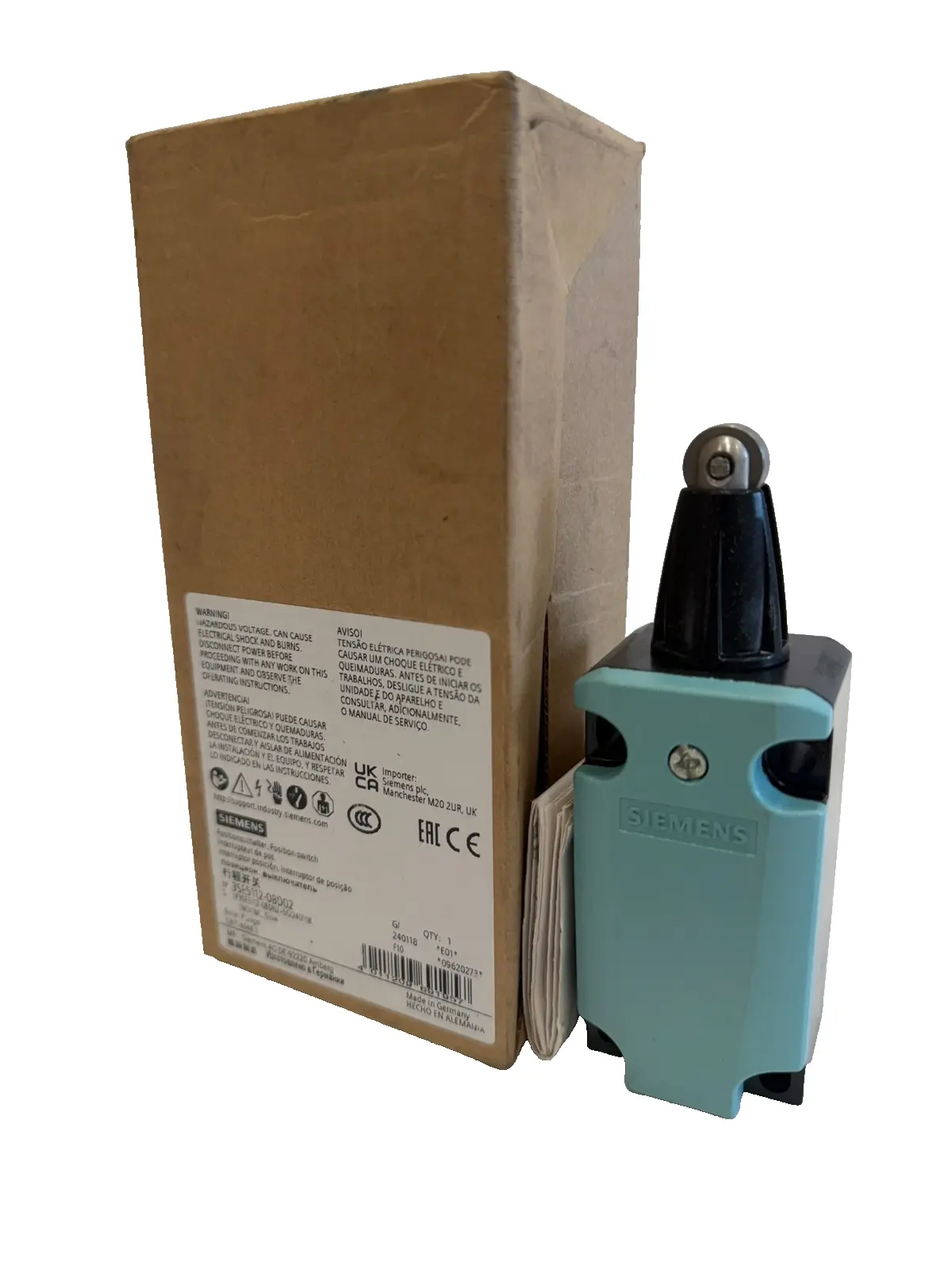 NEW SIEMENS 3SE5112-0BD02 LIMIT SWITCH 3SE51120BD02