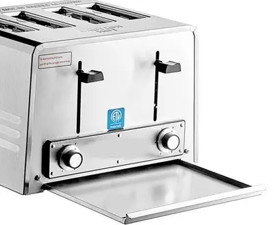 4 slice toaster availalbe 120 volt  - with wide slots