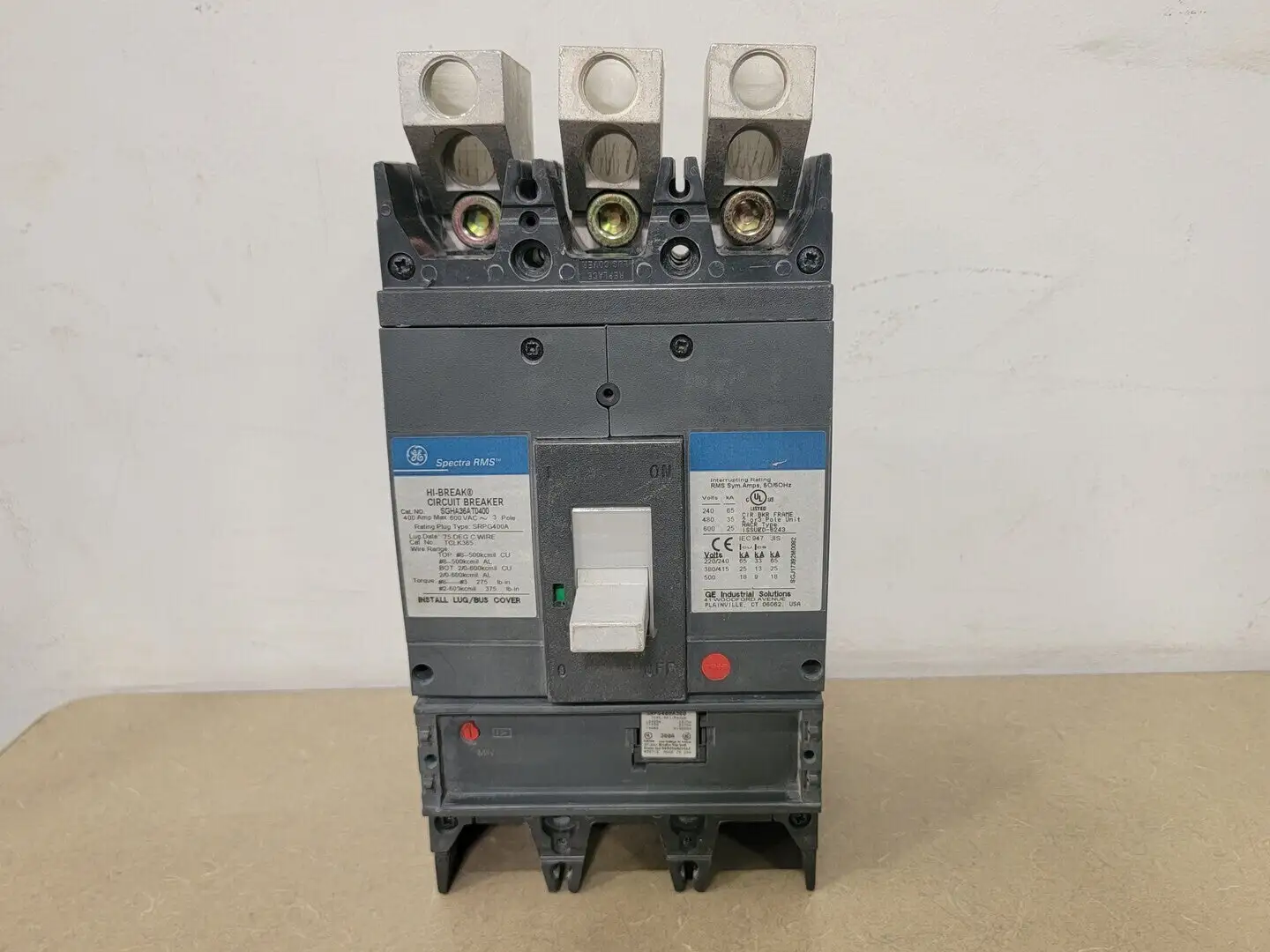 USED GE INDUSTRIAL SYSTEMS SGHA36AT0400