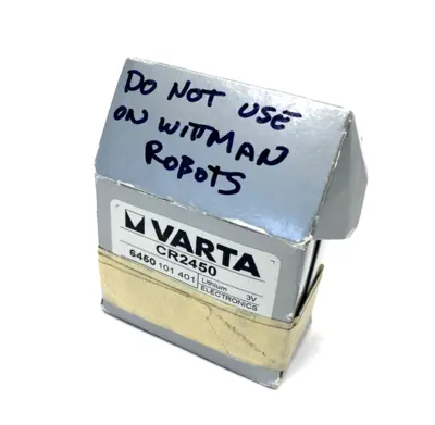 USED VARTA CR2450, 6450 101 401