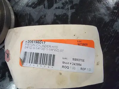 3-1/4" Hydraulic Piston Cylinder No. 205196017