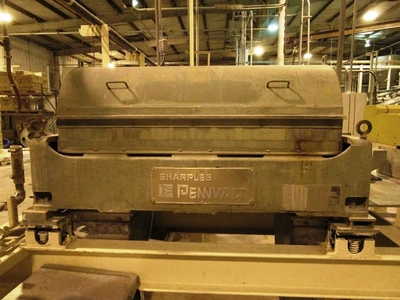 (5) Sharples P3400 Super-D-Canter centrifuges, 316SS.