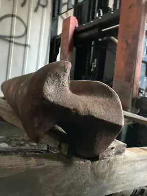 Used AFTERMARKET 5” X 45" CHISEL CABLE TOOL BUTTON BIT Tool Bits Pennsylvania US | East West Machinery & Drilling #1417184