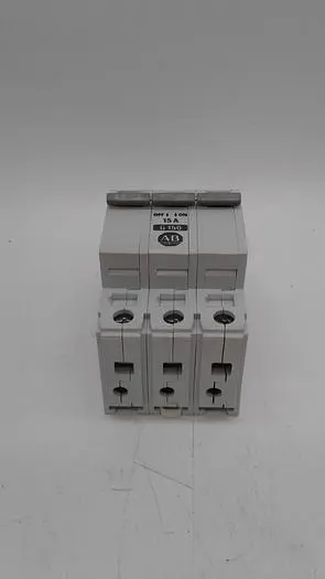 Used ALLEN-BRADLEY ALLEN-BRADLEY 15A G150 1492-CB3 SUPPLEMENTARY PROTECTOR Circuit Breakers | ND Industrial Surplus #1211967