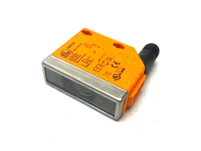 USED IFM RETRO-REFLECTIVE LASER SENSOR M12 4-PIN