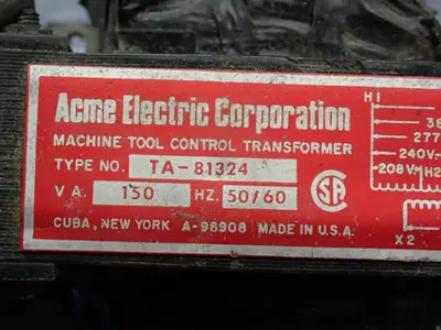 Used ACME ELECTRIC TA81324 Transformers Ohio US | HGR 24 #884232