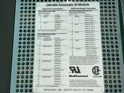 Used ESCORT MEMORY SYSTEMS CM1000 Input / Output Modules Ohio US | HGR 24 #1406281