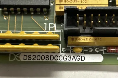 USED GENERAL ELECTRIC DS200SDCCG3A / DS200SDCCG3AGD