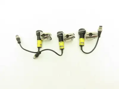 Banner S18-2NAEL-Q5 Photoeye Sensor Emitter 18mm 10-30VDC  Lot of 3
