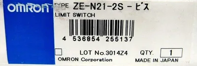 NEW OMRON ZE-N21-2S-EX LIMIT SWITCH ZEN212SEX ZE-QA2-2S