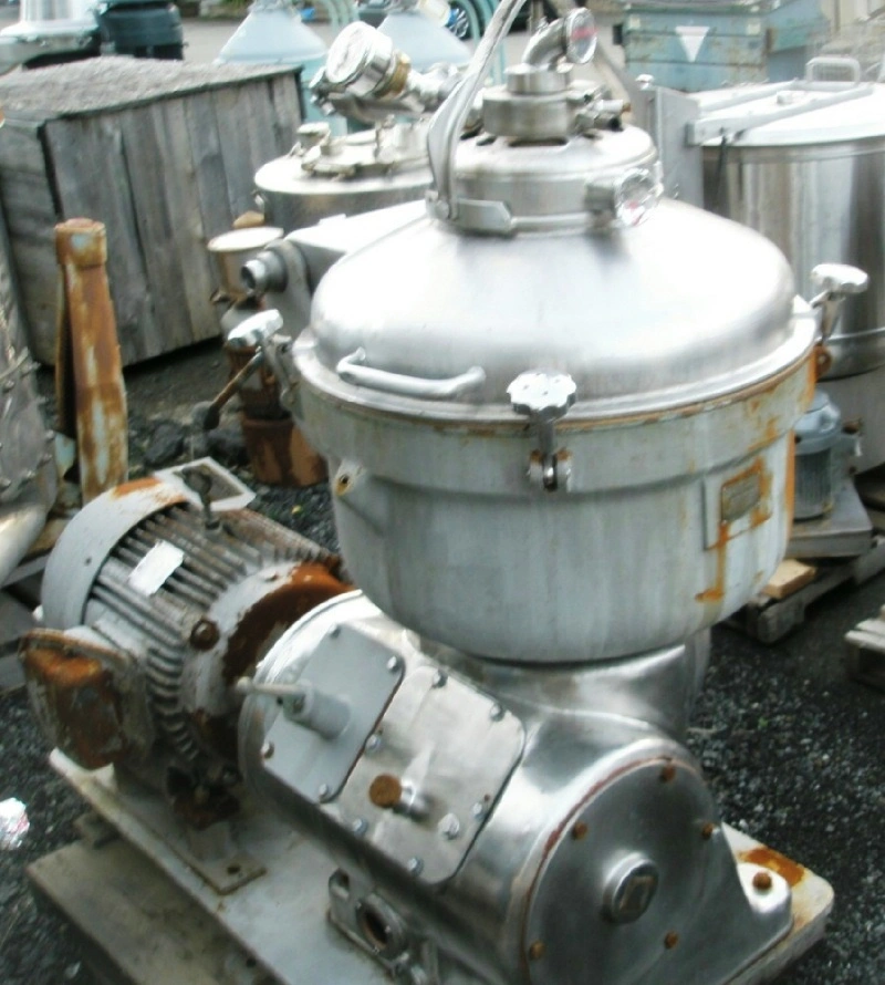 Alfa-Laval SRG 214-15HH-60 hermetic separator, 316SS.